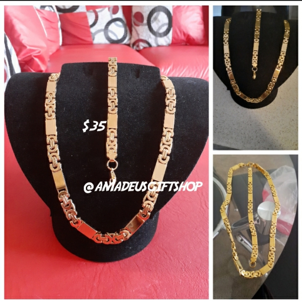 Mens/Unisex designed stainless steel set